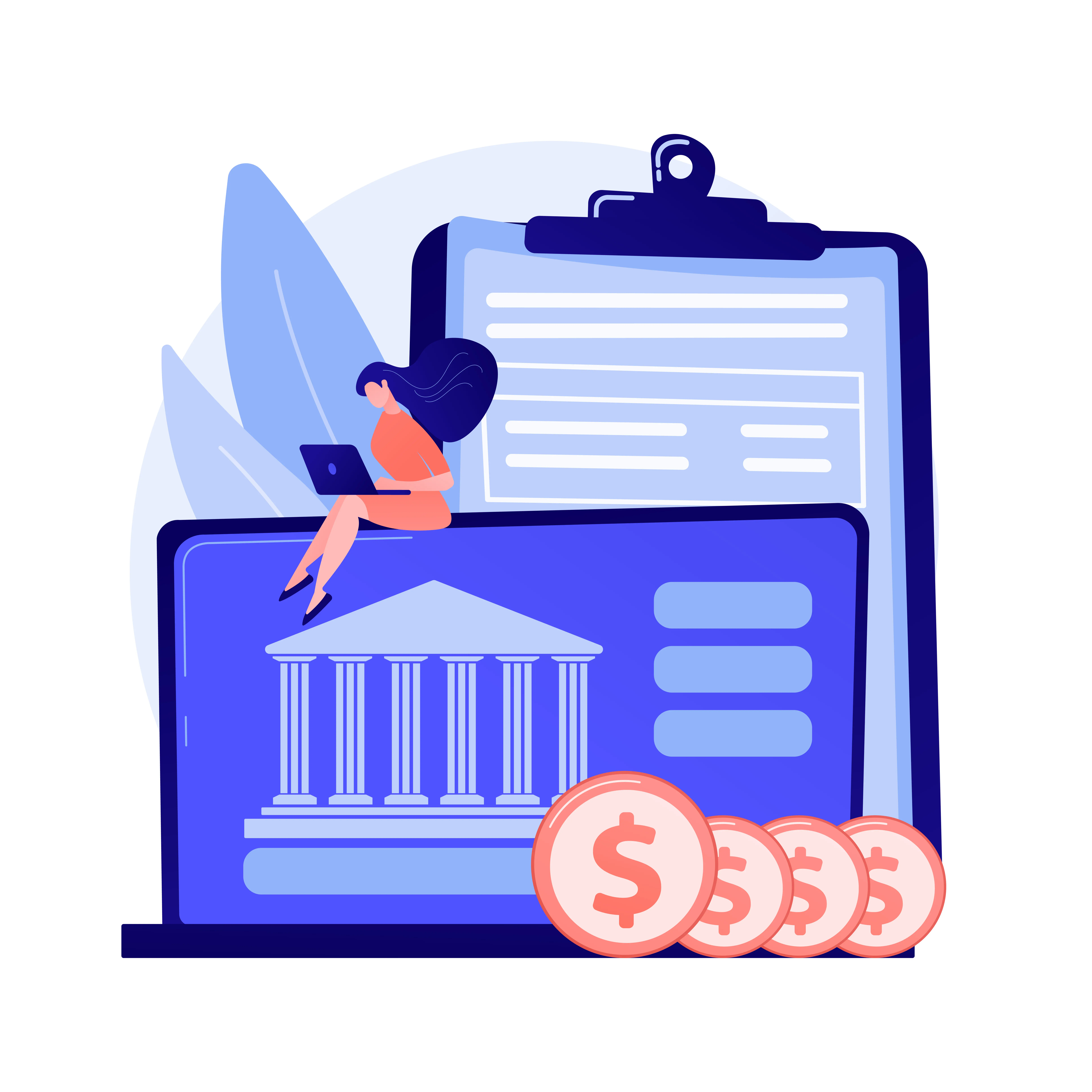 Transparency technology illustration